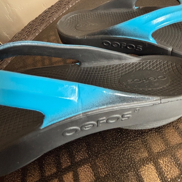 Oofos OoLaLa Sport Thong Comfort Sandals Size 8 EU 39 - Picture 9 of 11